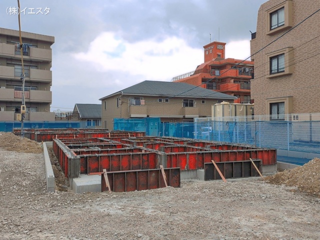 愛知県名古屋市名東区猪子石２丁目の新築戸建て基礎写真 2026年4月16日撮影