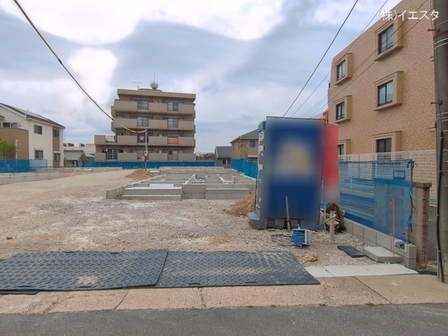 愛知県名古屋市名東区猪子石２丁目の新築戸建て基礎写真 2026年4月22日撮影