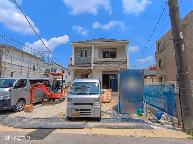 愛知県名古屋市名東区猪子石２丁目の新築戸建て外構写真 2026年6月11日撮影