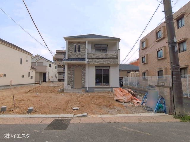 愛知県名古屋市名東区猪子石２丁目の新築戸建て外構写真 2026年6月23日撮影