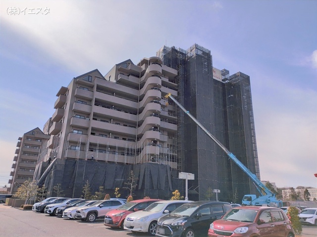 愛知県日進市香久山3丁目のマンション『香久山パークスクエアN棟』外観写真 2026年2月19日撮影