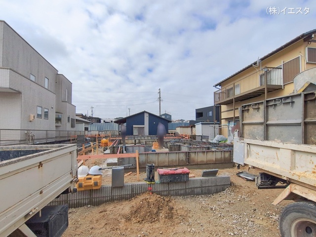 愛知県瀬戸市窯町の新築戸建て基礎写真 2026年2月25日撮影