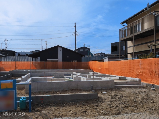 愛知県瀬戸市窯町の新築戸建て基礎写真 2026年3月8日撮影