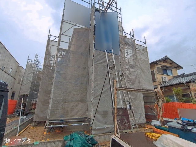 愛知県瀬戸市窯町の新築戸建て上棟写真 2026年3月24日撮影