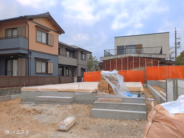 愛知県瀬戸市原山台8丁目の新築戸建て基礎写真 2026年3月24日撮影