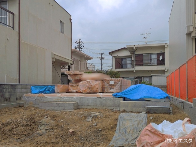 愛知県尾張旭市南新町中畑の新築戸建て基礎写真 2026年4月6日撮影