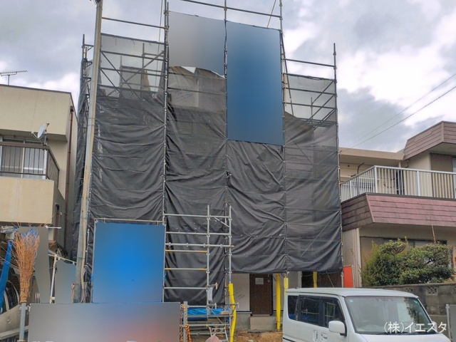 愛知県尾張旭市南新町中畑の新築戸建てシート写真 2026年4月20日撮影
