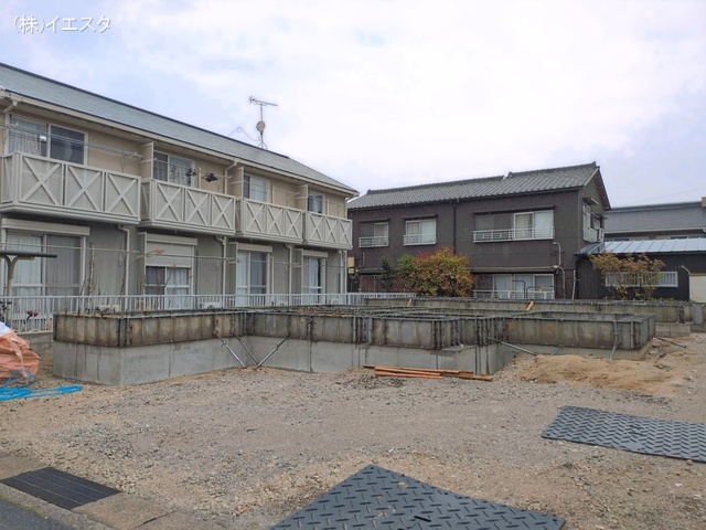 愛知県名古屋市名東区平和が丘２丁目の新築戸建て基礎写真 2026年3月31日撮影