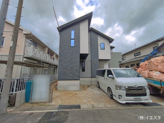 愛知県名古屋市名東区平和が丘２丁目の新築戸建て外構写真 2026年5月21日撮影