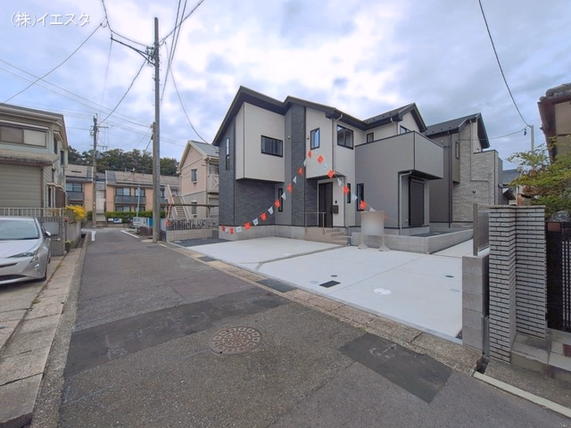 愛知県名古屋市名東区平和が丘2丁目の新築戸建て完成写真 2026年6月23日撮影