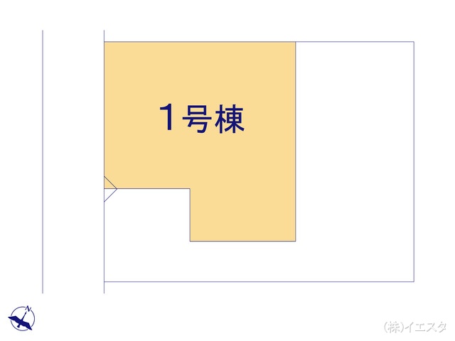 愛知県名古屋市名東区平和が丘２丁目の新築戸建て全体区画図 ※図面と異なる場合は現況を優先
