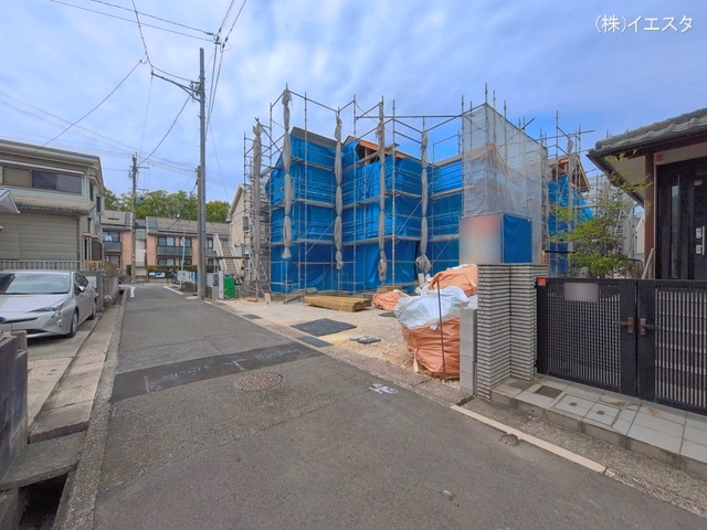 愛知県名古屋市名東区平和が丘２丁目の新築戸建て上棟写真 2026年4月12日撮影
