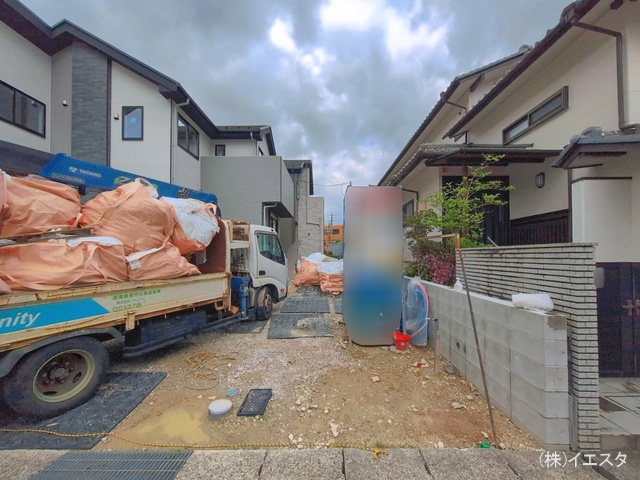 愛知県名古屋市名東区平和が丘２丁目の新築戸建て外構写真 2026年5月21日撮影