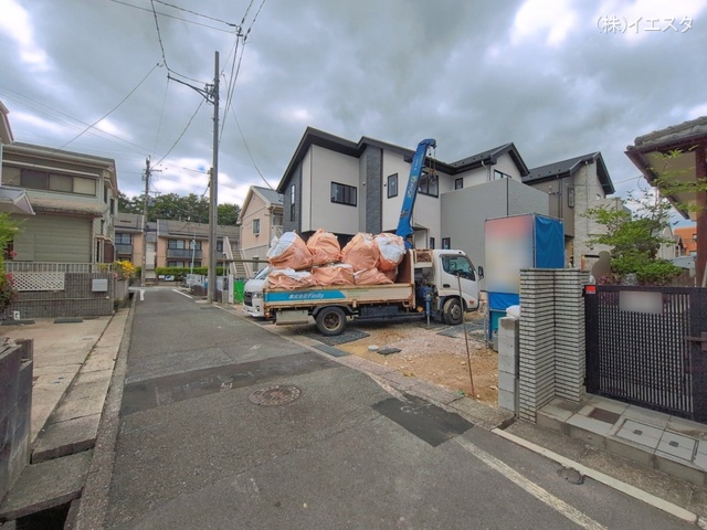 愛知県名古屋市名東区平和が丘２丁目の新築戸建て外構写真 2026年5月21日撮影