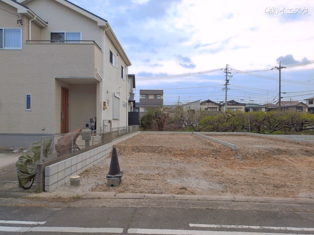 愛知県春日井市林島町4丁目の新築戸建て更地・土地写真 2026年3月29日撮影