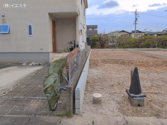 愛知県春日井市林島町4丁目の新築戸建て更地・土地写真 2026年3月29日撮影