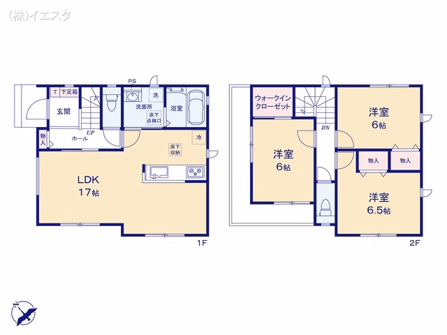 春日井市瑞穂通7丁目（戸建）A 間取図