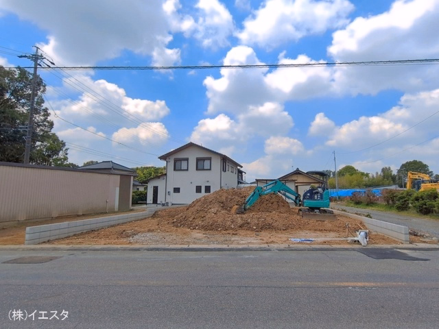 愛知県長久手市岩作北山の新築戸建て更地・土地写真 2026年5月14日撮影