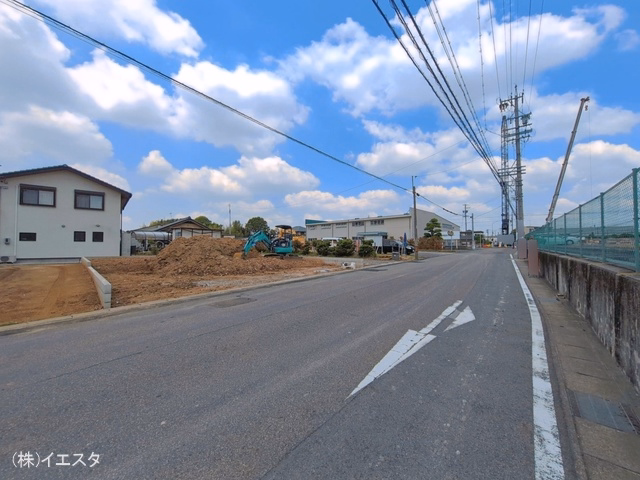 愛知県長久手市岩作北山の新築戸建て更地・土地写真 2026年5月14日撮影