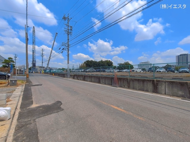 愛知県長久手市岩作北山の新築戸建て更地・土地写真 2026年5月14日撮影