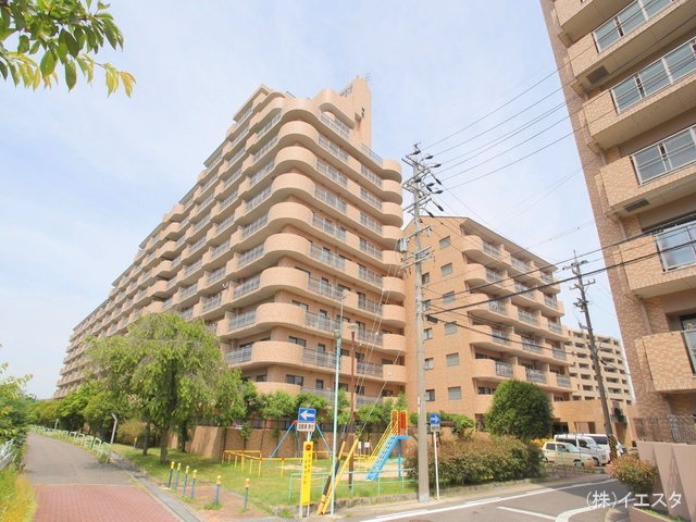 愛知県名古屋市守山区四軒家2丁目のマンション『コンセール藤ヶ丘』外観写真 2024年5月29日撮影