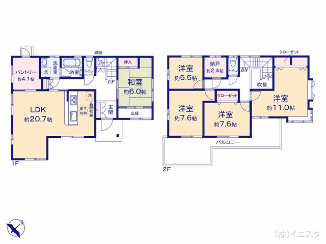 瀬戸市上之山町3丁目 間取図