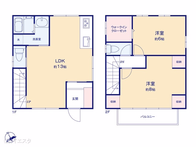 中古戸建て 春日井市上条町3丁目62-14 間取図
