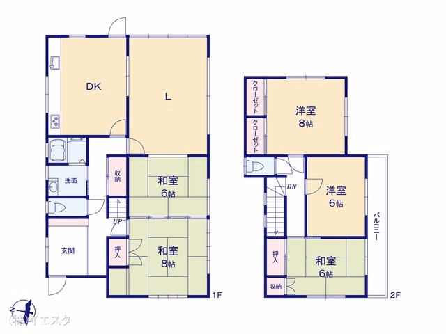瀬戸市緑町2丁目 間取図