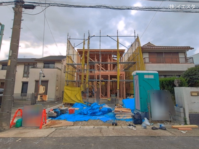 名古屋市名東区若葉台（戸建）01 上棟
