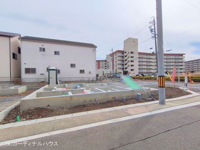 愛知県名古屋市西区清里町の新築戸建て基礎写真 2025年3月5日撮影