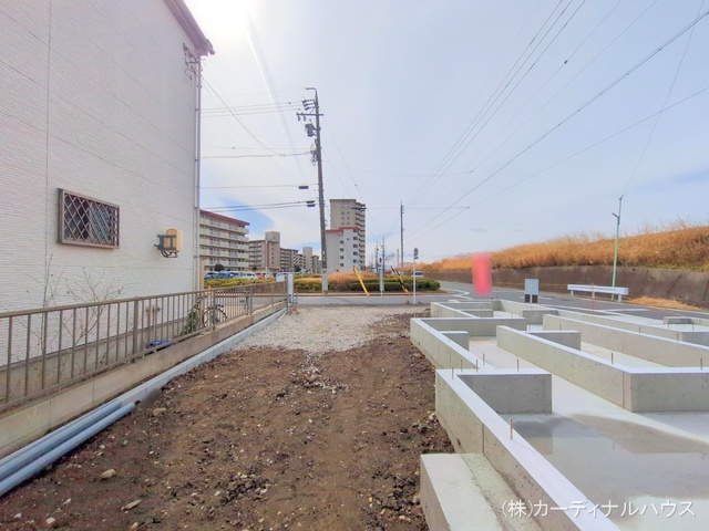 愛知県名古屋市西区清里町の新築戸建て基礎写真 2025年3月5日撮影
