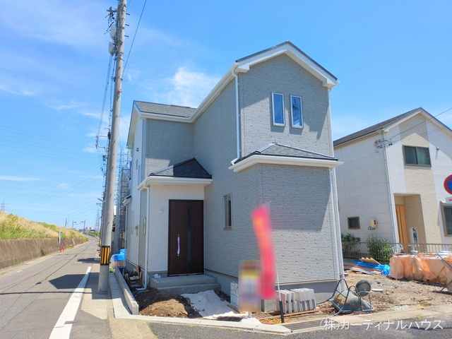 愛知県名古屋市西区清里町の新築戸建て外構写真 2025年4月23日撮影