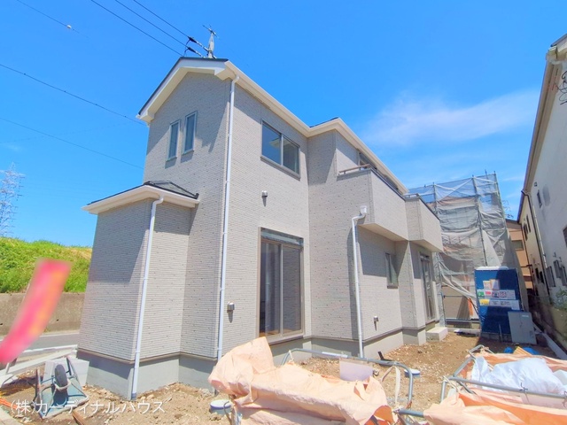 愛知県名古屋市西区清里町の新築戸建て外構写真 2025年4月23日撮影
