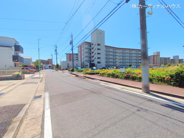 愛知県名古屋市西区清里町の新築戸建て外構写真 2025年4月23日撮影