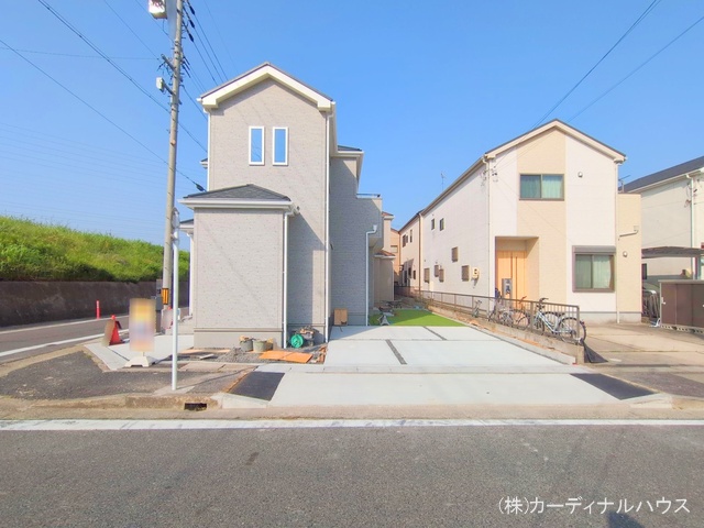 愛知県名古屋市西区清里町の新築戸建て外構写真 2025年5月19日撮影