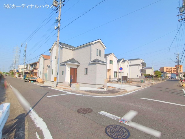 愛知県名古屋市西区清里町の新築戸建て外構写真 2025年5月19日撮影