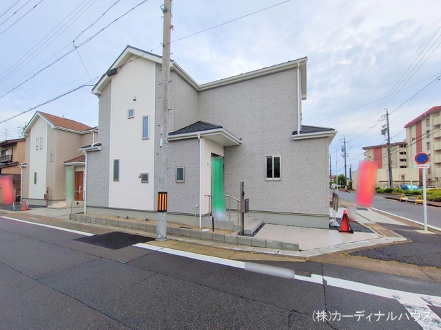 愛知県名古屋市西区清里町の新築戸建て完成写真 2025年6月10日撮影