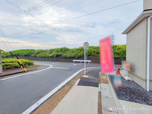 愛知県名古屋市西区清里町の新築戸建て完成写真 2025年6月10日撮影