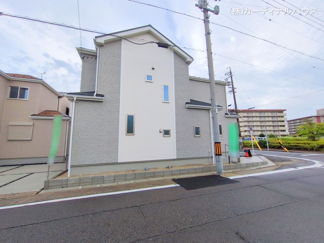 愛知県名古屋市西区清里町の新築戸建て完成写真 2025年6月10日撮影