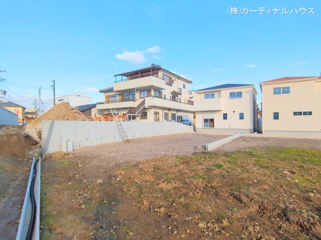 愛知県名古屋市北区楠味鋺5丁目の新築戸建て更地・土地写真 2024年12月4日撮影