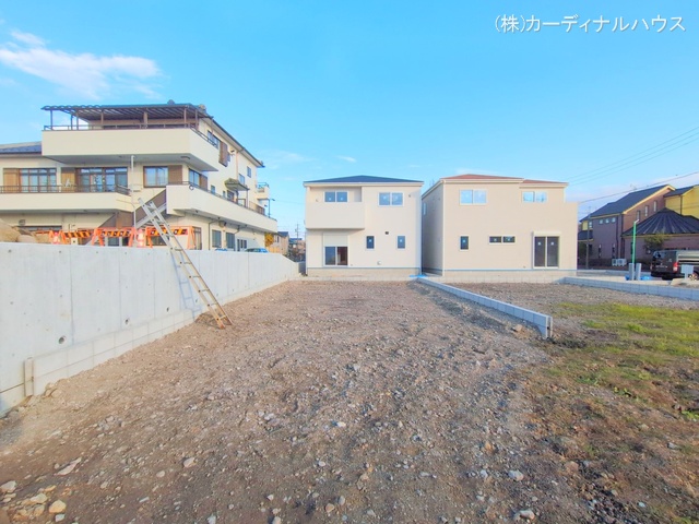 愛知県名古屋市北区楠味鋺5丁目の新築戸建て更地・土地写真 2024年12月4日撮影