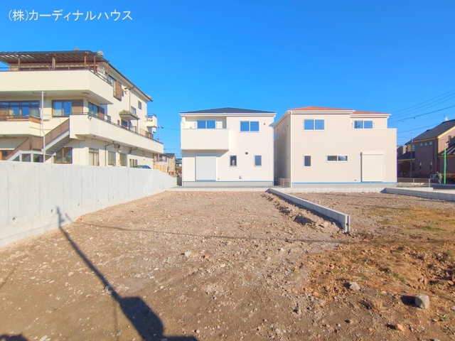 愛知県名古屋市北区楠味鋺5丁目の新築戸建て更地・土地写真 2025年1月20日撮影