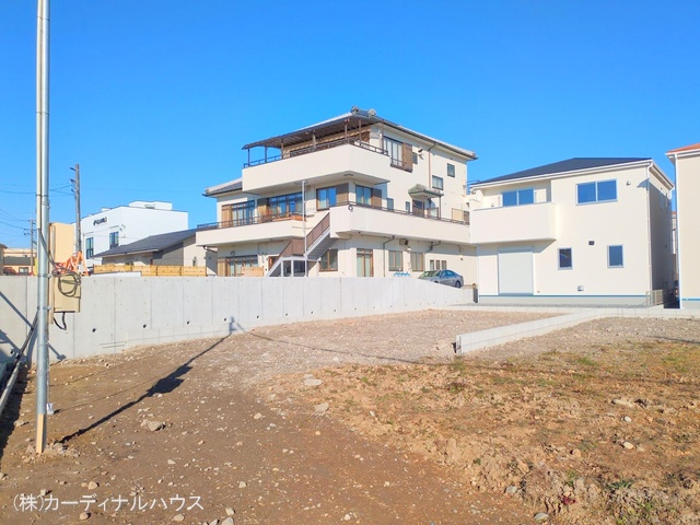愛知県名古屋市北区楠味鋺5丁目の新築戸建て更地・土地写真 2025年1月20日撮影
