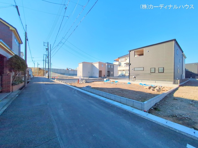 愛知県名古屋市北区楠味鋺5丁目の新築戸建て更地・土地写真 2025年1月20日撮影