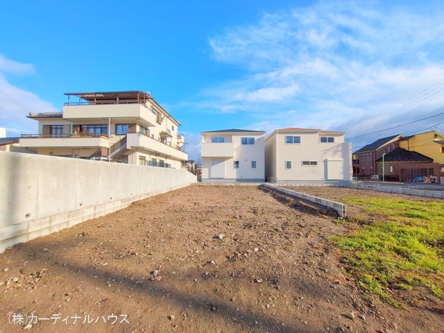 愛知県名古屋市北区楠味鋺5丁目の新築戸建て更地・土地写真 2025年3月16日撮影