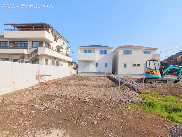 愛知県名古屋市北区楠味鋺5丁目の新築戸建て基礎写真 2025年4月6日撮影