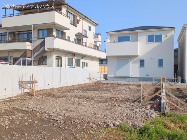 愛知県名古屋市北区楠味鋺5丁目の新築戸建て基礎写真 2025年4月6日撮影