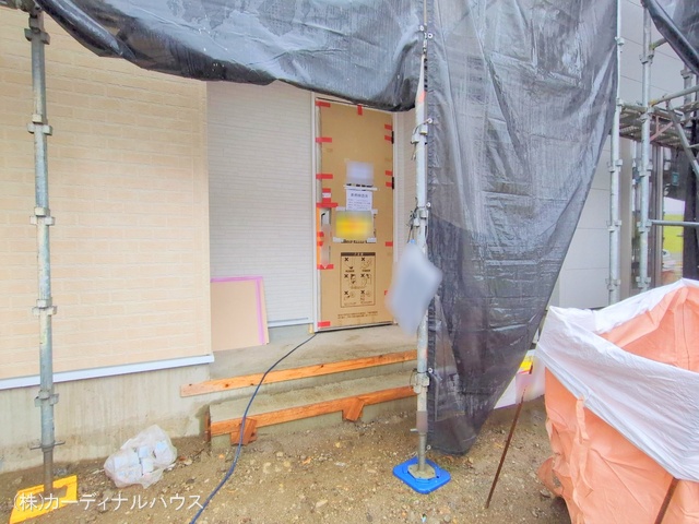 愛知県名古屋市北区楠味鋺5丁目の新築戸建てシート写真 2025年6月2日撮影