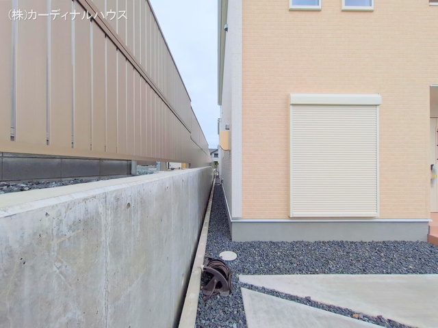 愛知県名古屋市北区楠味鋺5丁目の新築戸建て完成写真 2025年7月16日撮影