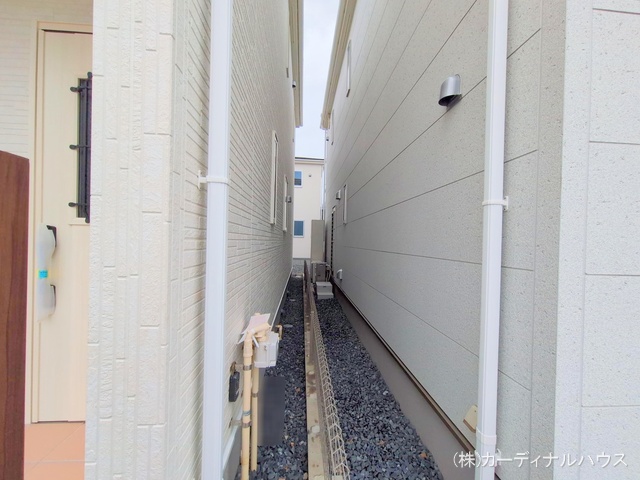 愛知県名古屋市北区楠味鋺5丁目の新築戸建て完成写真 2025年7月16日撮影